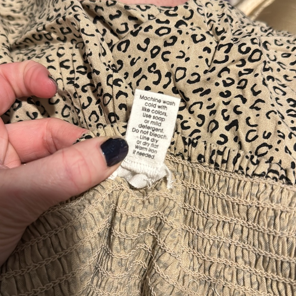 Leopard Print Top - Picture 5 of 5